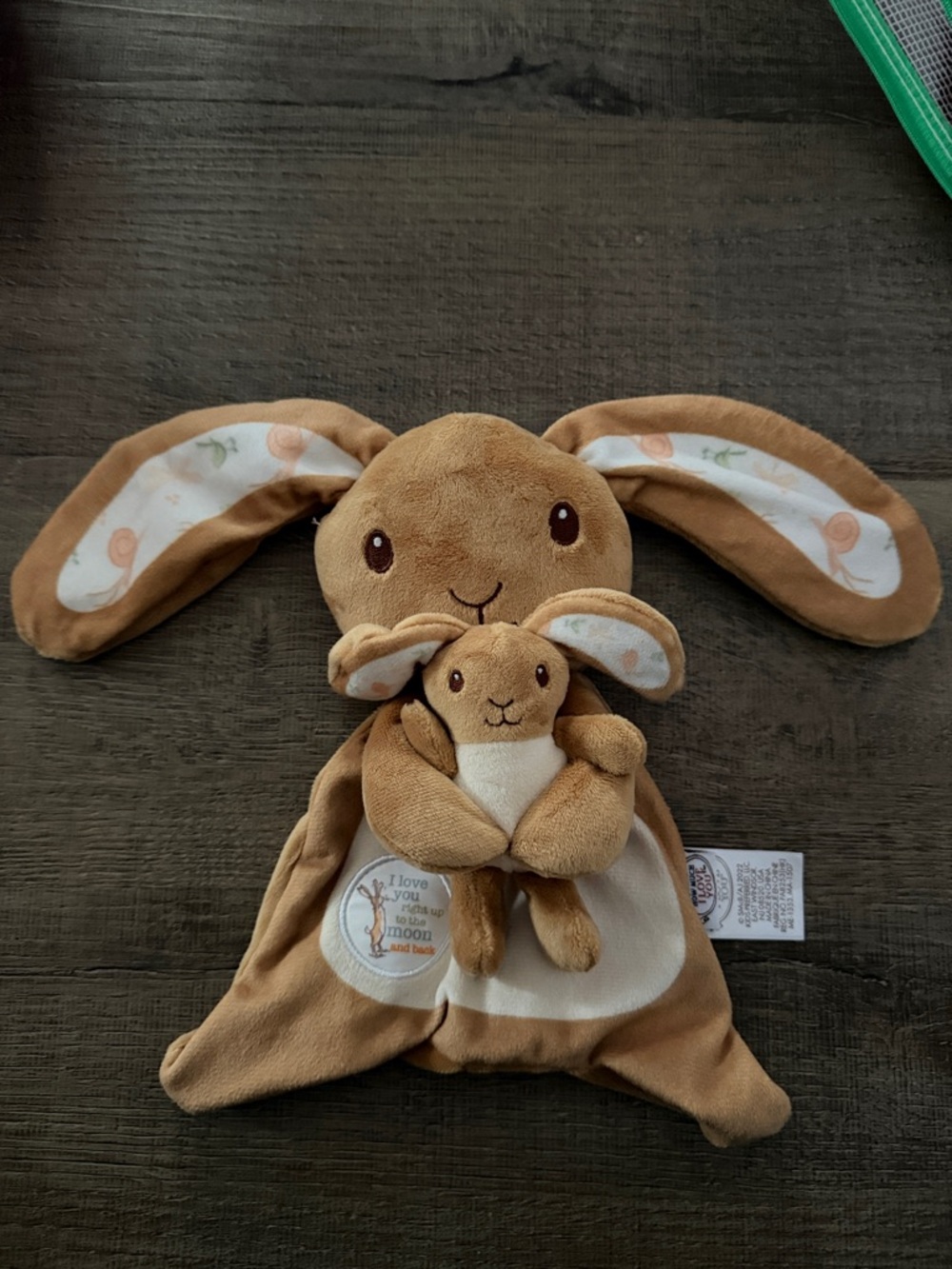 Guess How Much I Love You Bunny Hugging Baby Lovey
Crinkle Brown Kids Preferred